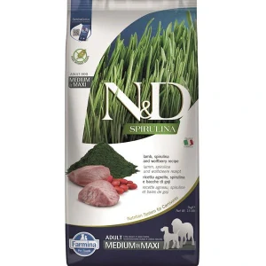 N&D Spirulina Dog Adult M/L Lamb & Wolfberry