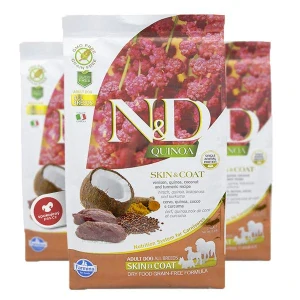N&D GF Quinoa Dog Skin & Coat Venison & Coconut